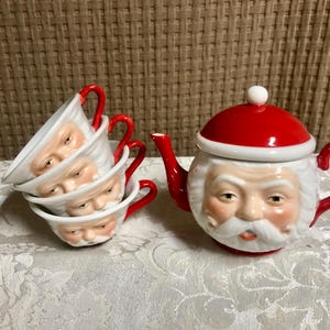 VTG Department 56 Mini zestaw do herbaty Mikołaja zdjęcie 2