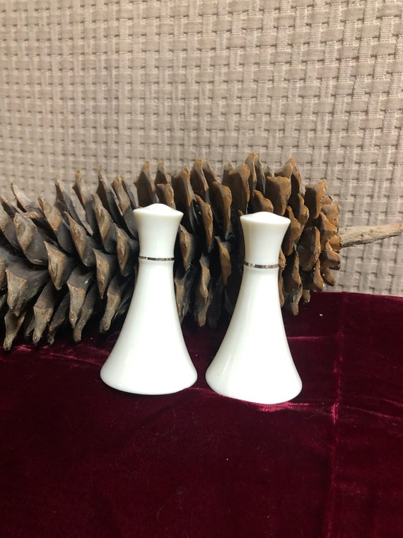 Vintage Lenox Salt & Pepper Shakers Etsy