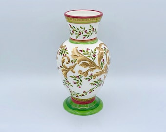 Laura Ashley Christmas Vase