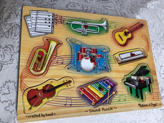 melissa and doug musical puzzle