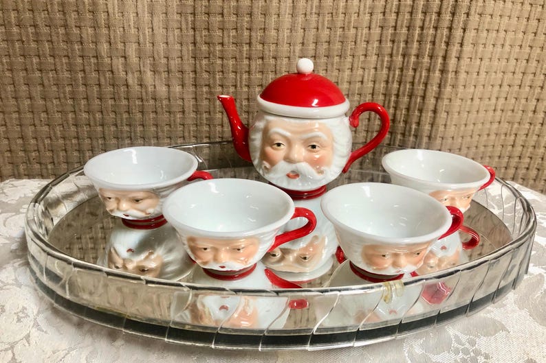 VTG Department 56 Mini zestaw do herbaty Mikołaja zdjęcie 1