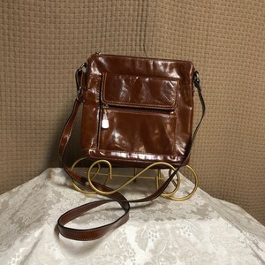 Vintage Giani Bernini Ochre Leather Handbag 