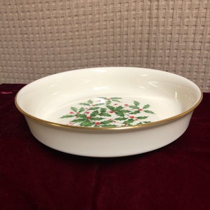 Lenox Holly Berry Bowl