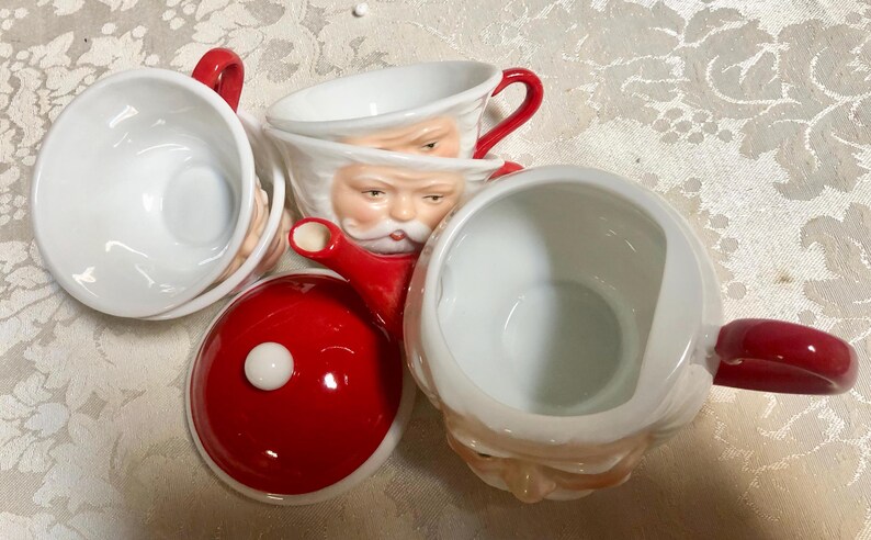 VTG Department 56 Mini zestaw do herbaty Mikołaja zdjęcie 7