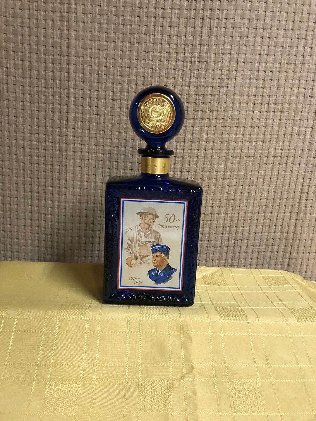 American Legion Commemorative Decanter Etsy