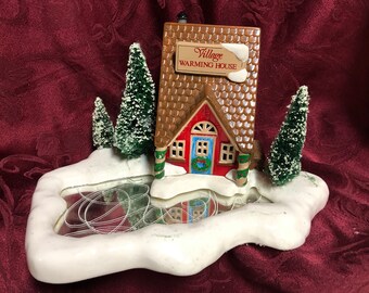 Department 56 Snow Village Warming House 1989