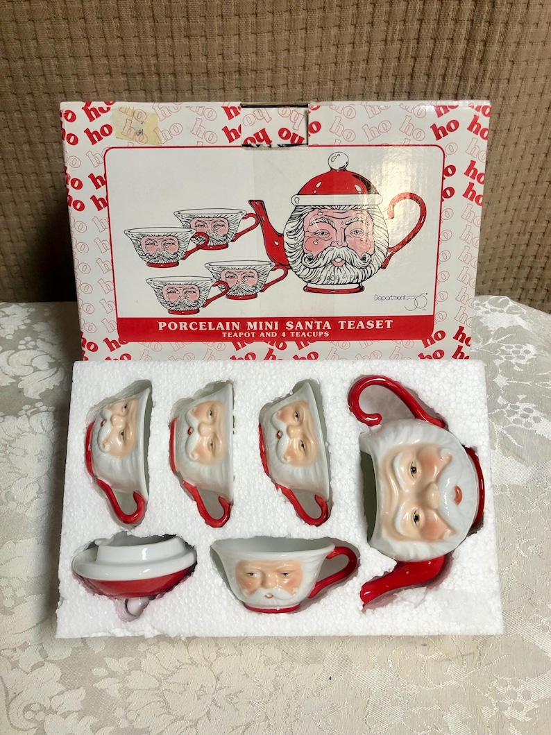 VTG Department 56 Mini zestaw do herbaty Mikołaja zdjęcie 8