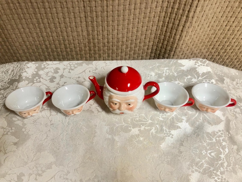VTG Department 56 Mini zestaw do herbaty Mikołaja zdjęcie 4