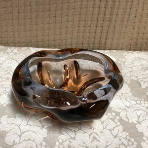 Arcimede Seguso Murano Art Glass Table Art Bowl