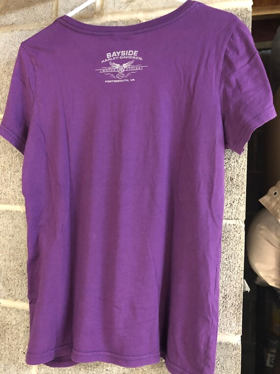 Harley Davidson Sparkly Rhinestone Top Gem