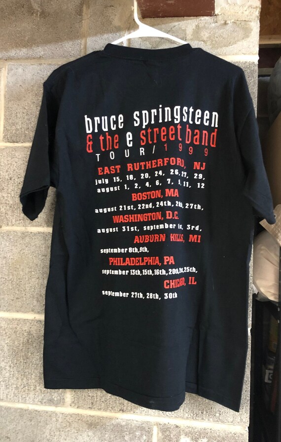 Bruce springsteen tour t shirt Clearance