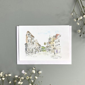 Carta Guildford High Street, Carta Surrey Hills, Stampa Guidlford