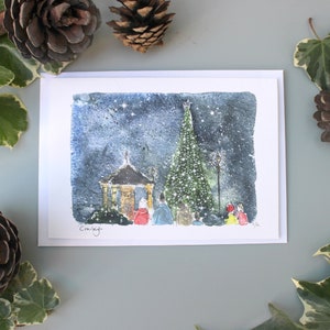 tarjeta de navidad de cranleigh