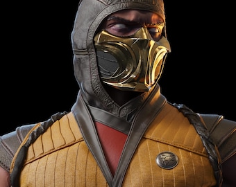 Estatua coleccionable de Scorpion de Mortal Kombat 1