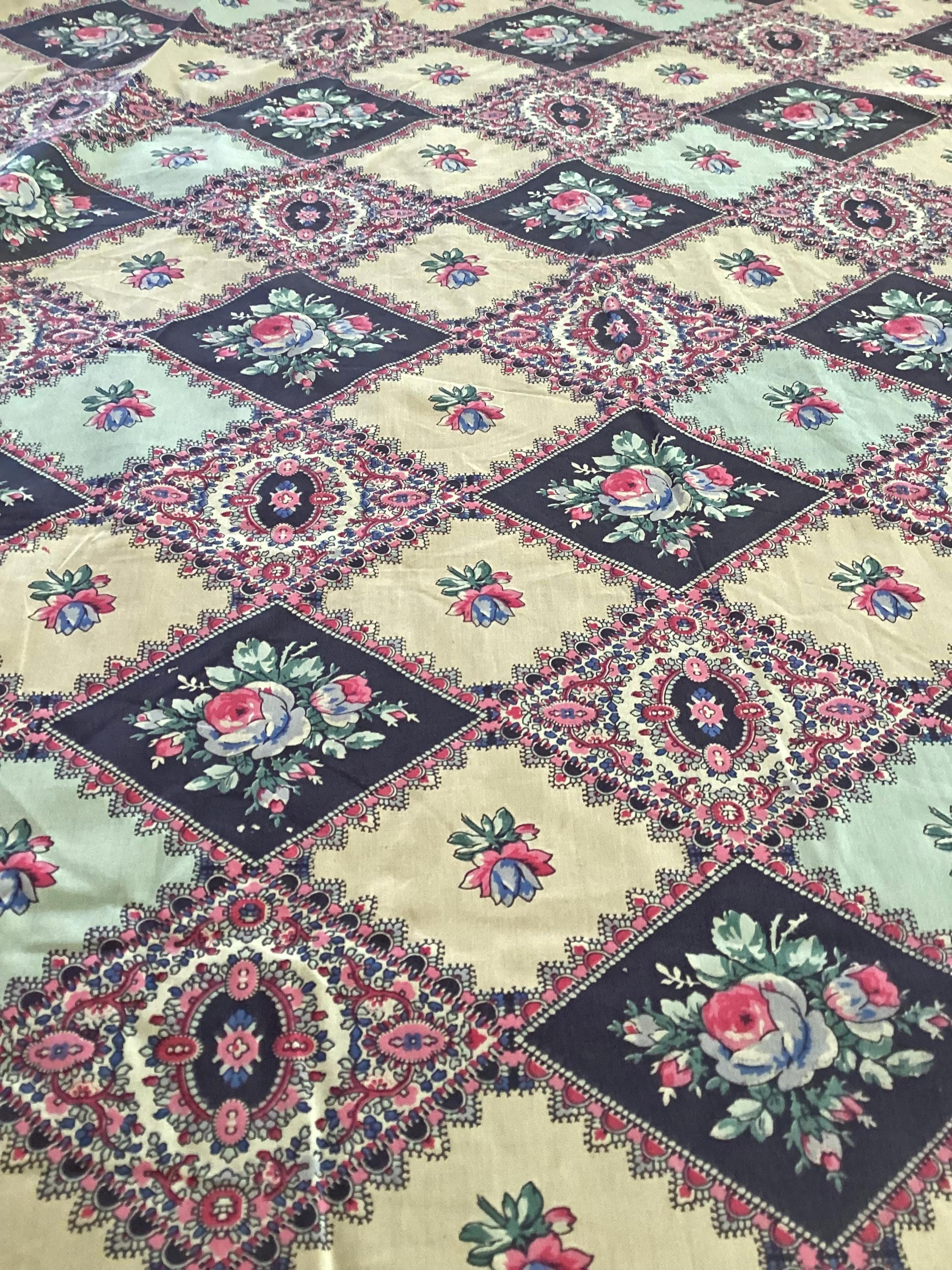 Antique French Fabric - Etsy