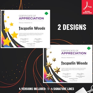 Girl Scout Certificate of Appreciation | Printable PDF Template