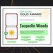 Girl Scout Gold Award Certificate Printable PDF Template - Etsy