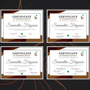 Girl Scout Rededication Certificate Bundle | Printable PDF Template - Etsy
