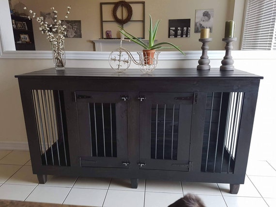 Dog Kennel Double Dog Kennel Dog Bed Doggie Den Pet Etsy