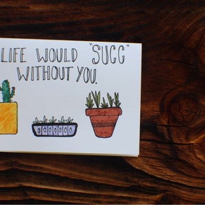 Tarjeta suculenta