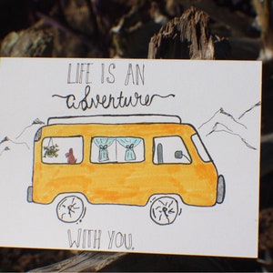 Adventure Van Card