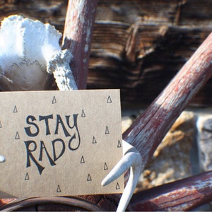 Stay Rad Card