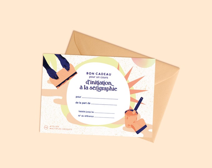 Featured listing image: Gift voucher for screen printing course