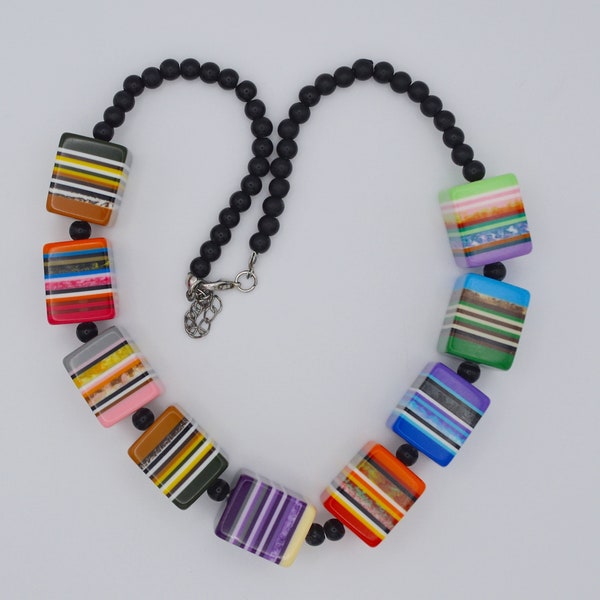Bracelet Joli Multicolore SOBRAL En Résine - Occasion