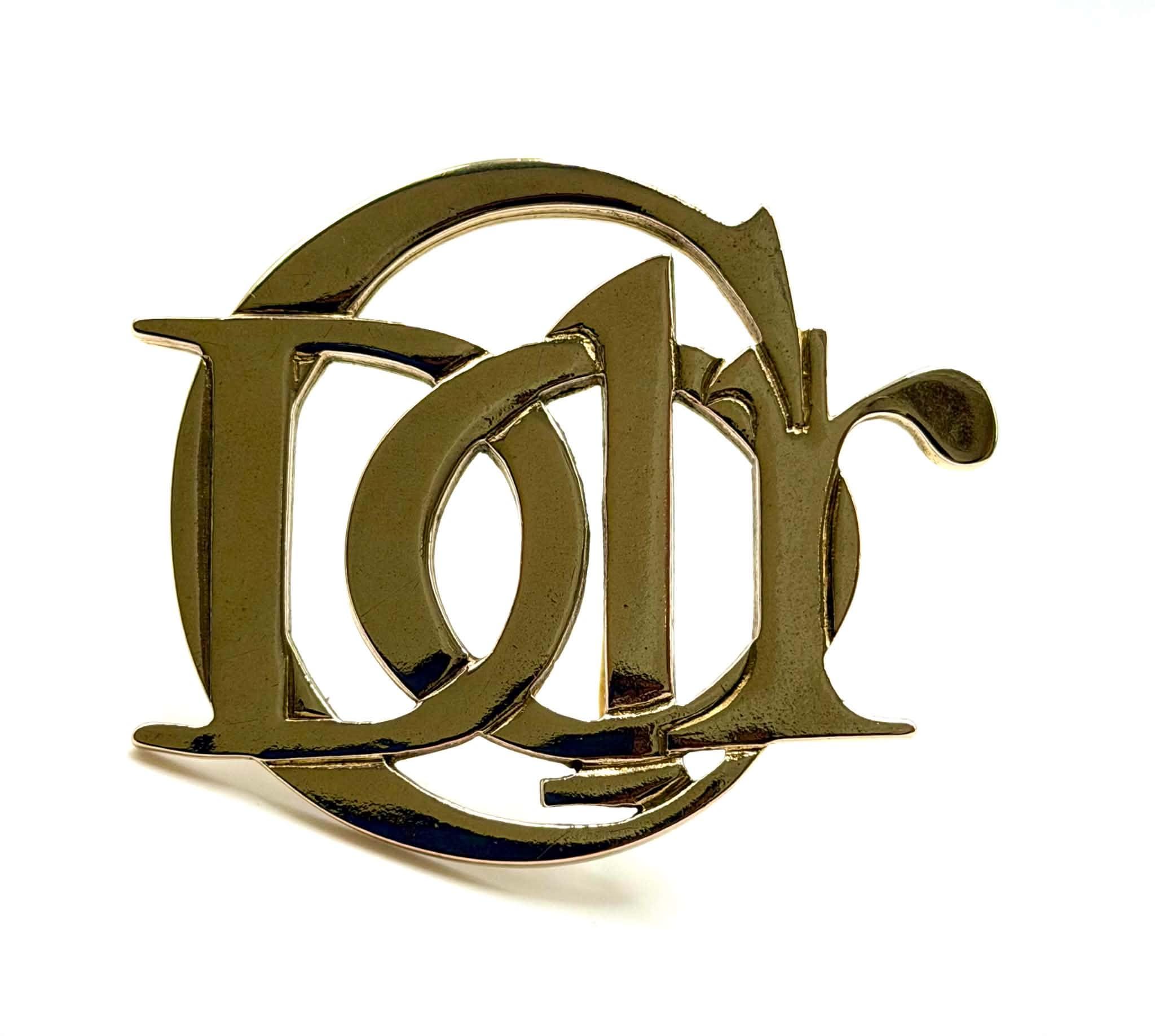 Dior Logo Brooch - Etsy