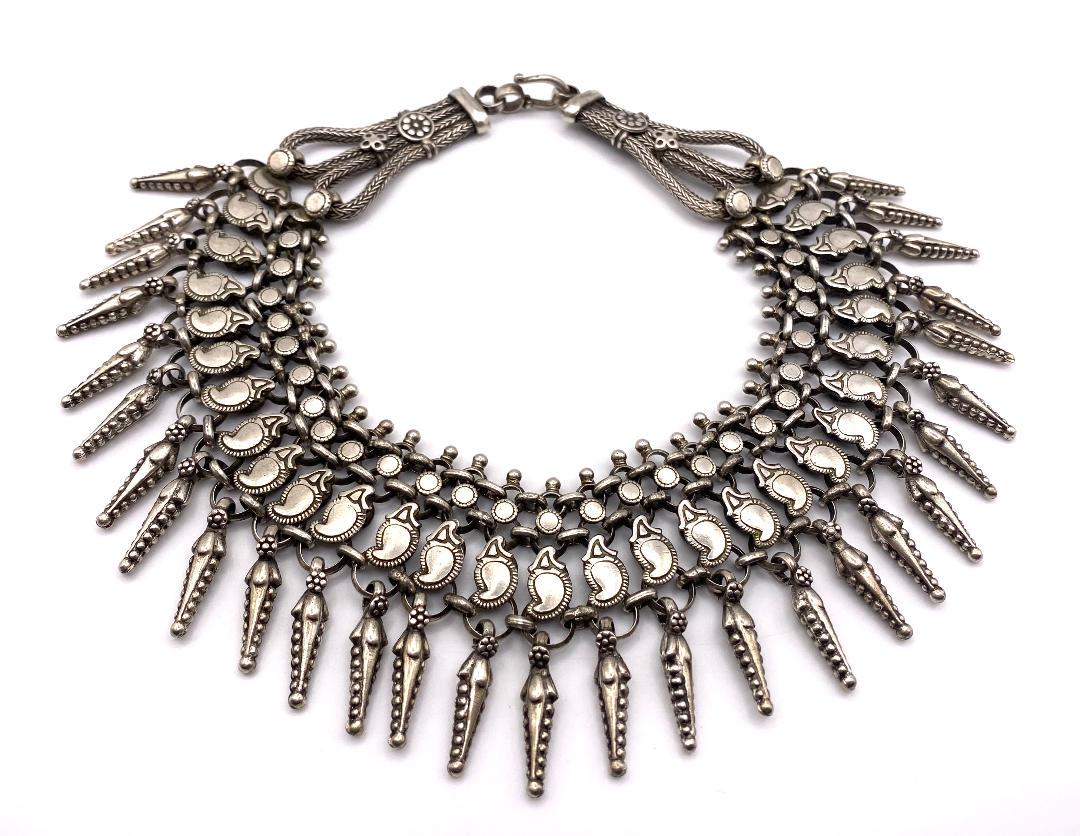 Rajasthan sterling choker - Etsy 日本