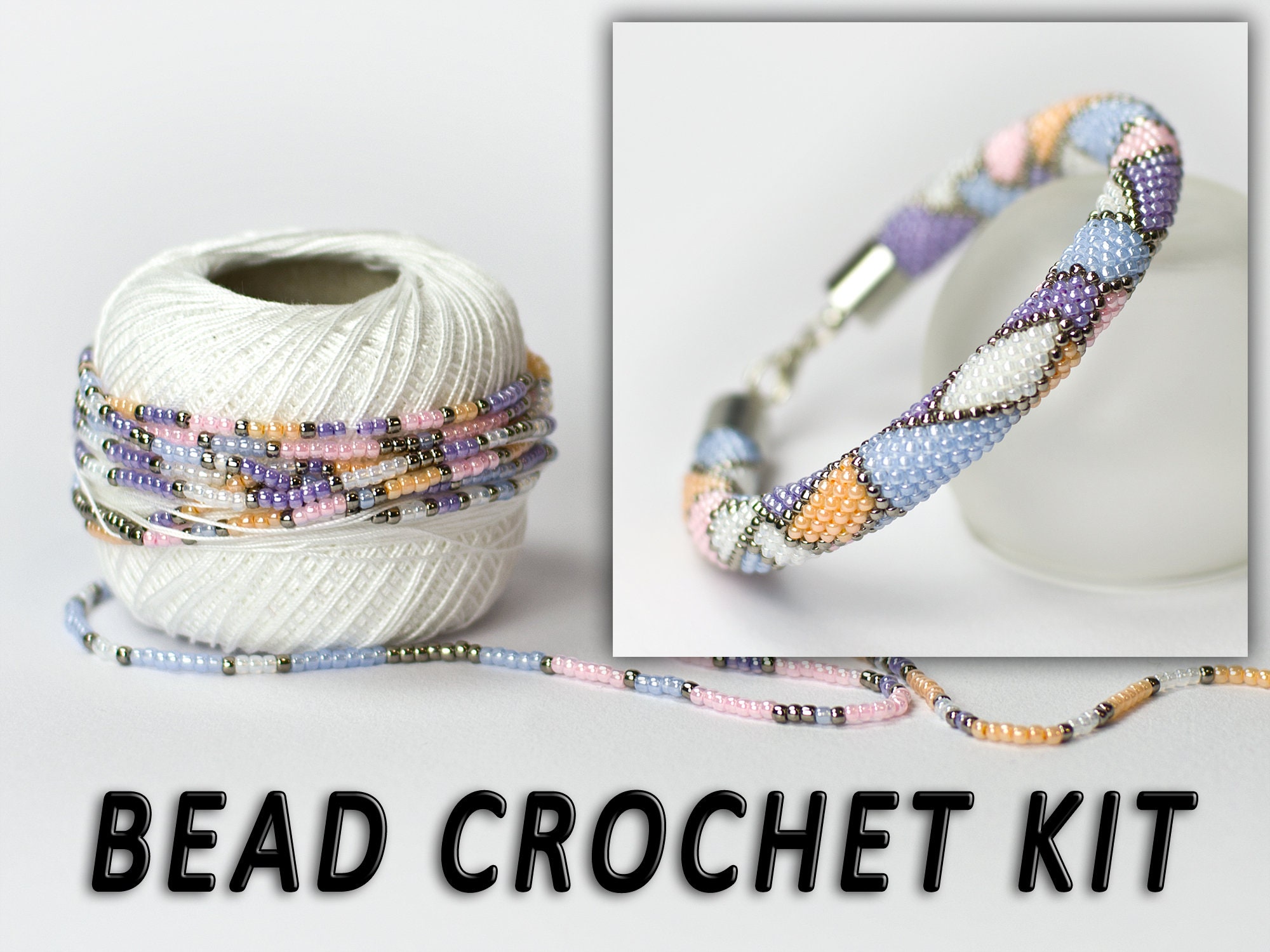 Do It Yourself needlework jewelry diy kit bracelet making Etsy