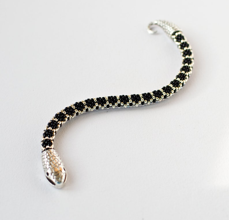 Bead crochet kit bracelet DIY kit snake bracelet Jewelry making kit