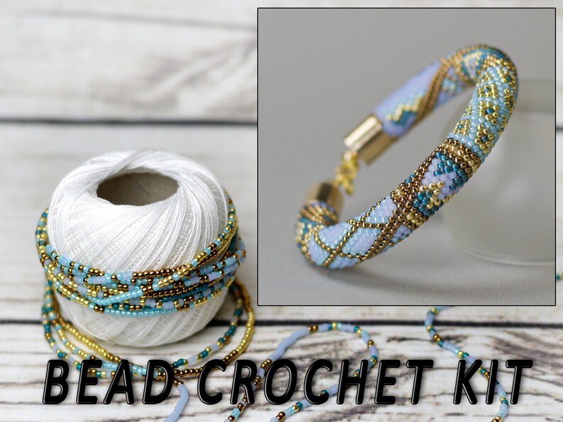 DIY KIT Diy Jewelry Kit Set of DIY Kit Crochet Jewelry Etsy