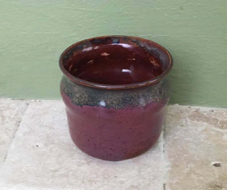 aloe planter Ceramic planter succulent pot small planter purple planter