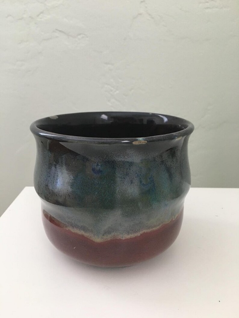 aloe planter Ceramic planter succulent pot drainage hole purple planter blue planter gray planter