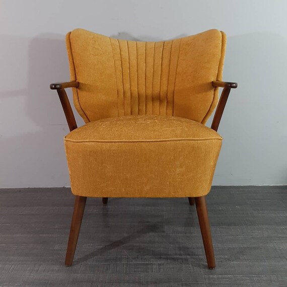 Vintage Cocktail Chair East Germany 1950s Etsy