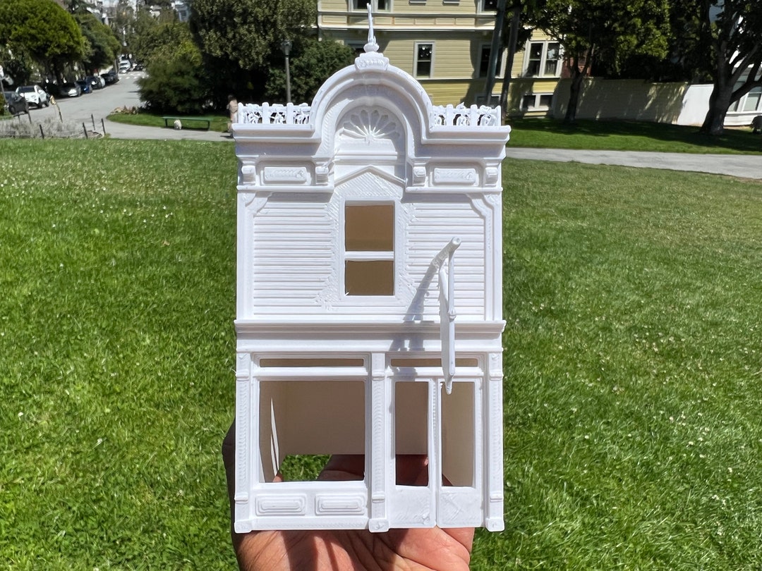 Miniature Hoscale Victorian Main Street Chesters Shop 187 Etsy