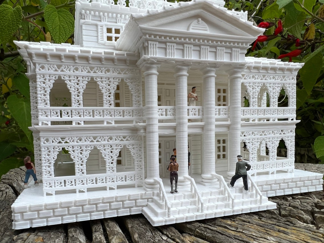 The Shipley Mansion New Orleans Style Southern House by Etsy