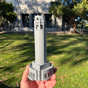 Small Miniature N Scale Coit Tower San Francisco Landmark image 10