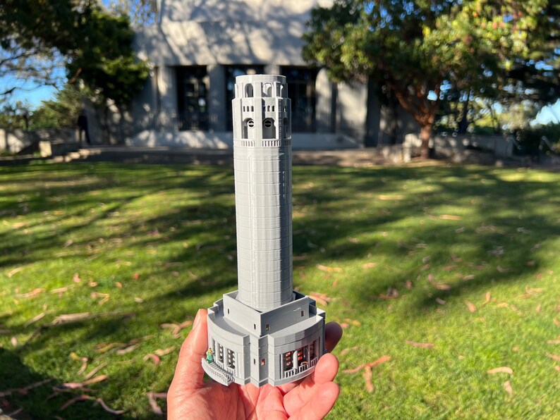 Small Miniature N Scale Coit Tower San Francisco Landmark image 10