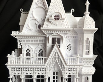 Miniature Victorian Collection #7 Nob Hill’ House 1:87 French Empire Style Built Ready