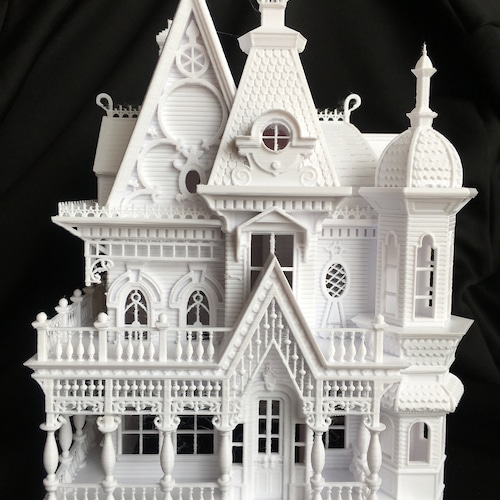 Miniature Victorian Collection #7 Nob Hill’ House 1:87 French Empire Style Built Ready