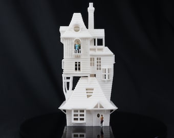 Miniature Burrow Christmas Carol - Bob Cratchit's House HO-Scale 1:87 Victorian Collection #27