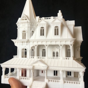 Miniature Victorian #12 Mansion "Madam Sally House" Assembled Gothic