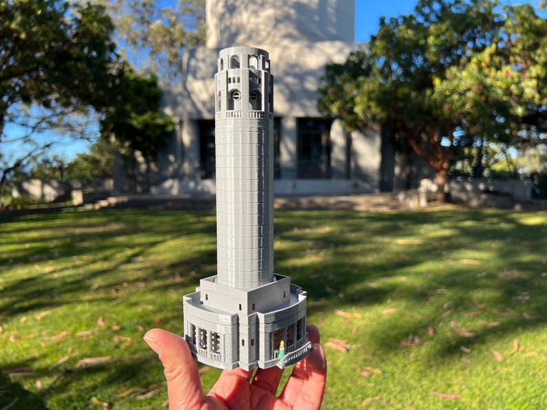 Small Miniature N Scale Coit Tower San Francisco Landmark image 3