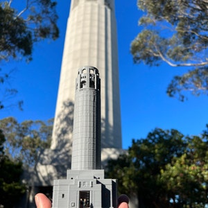Small Miniature N Scale Coit Tower San Francisco Landmark