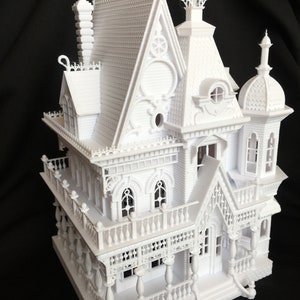 Miniature Victorian Collection 7 Nob Hill House 1:87 French Empire Style Built Ready image 2