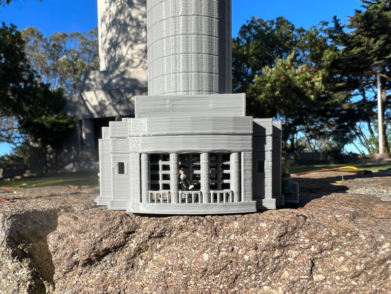 Small Miniature N Scale Coit Tower San Francisco Landmark image 2