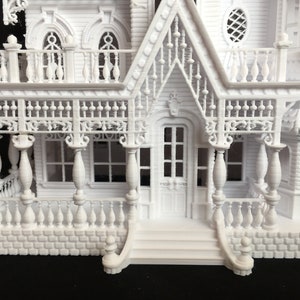 Miniature Victorian Collection 7 Nob Hill House 1:87 French Empire Style Built Ready image 5