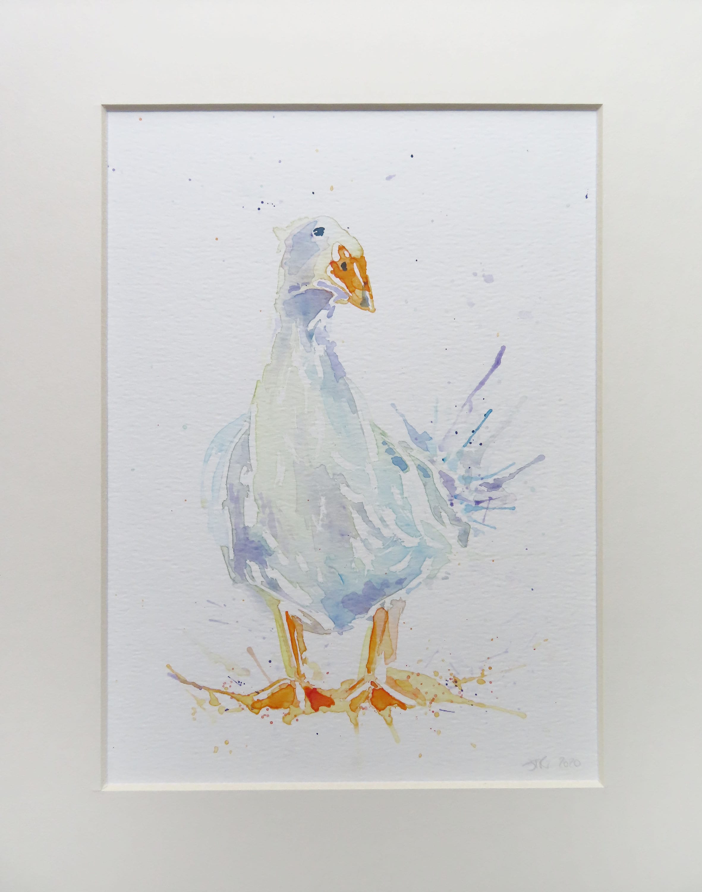 GOOSE 3 original watercolour painting Etsy